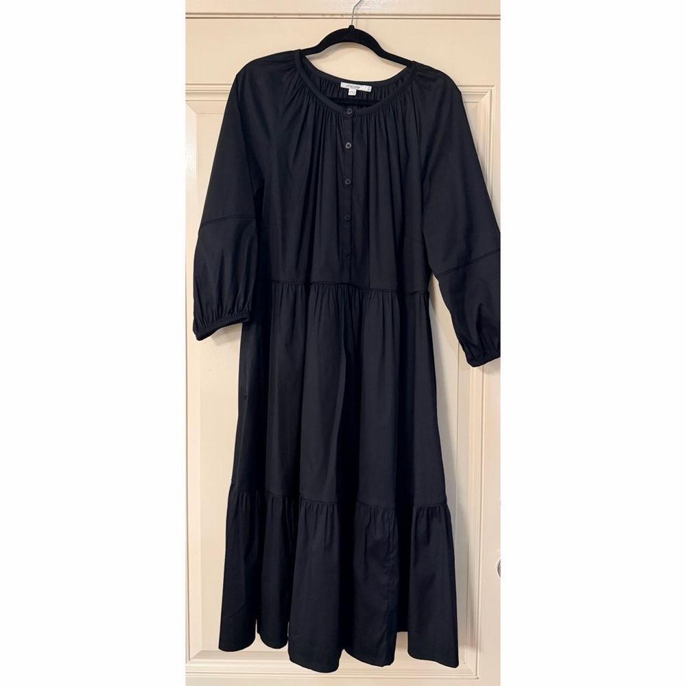 Chico's Black Long Sleeve Dress XL